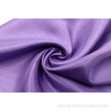 Partihandel 100% Polyester Slub Satin Tyger